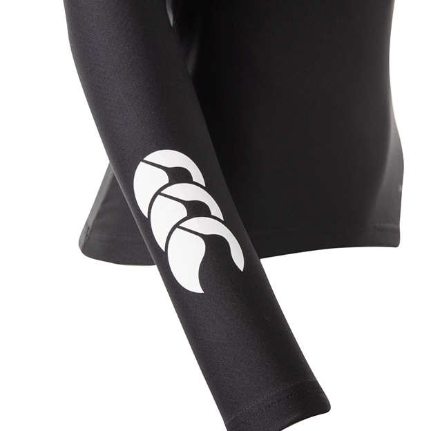 Canterbury Womens Thermoreg Baselayer Top - Black Long Sleeve - 