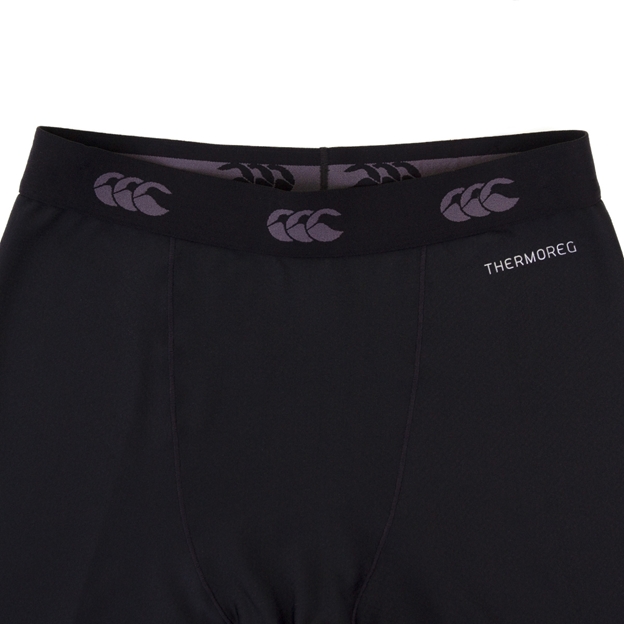 Canterbury Kids Thermoreg Baselayer Leggings - Black - Waistband
