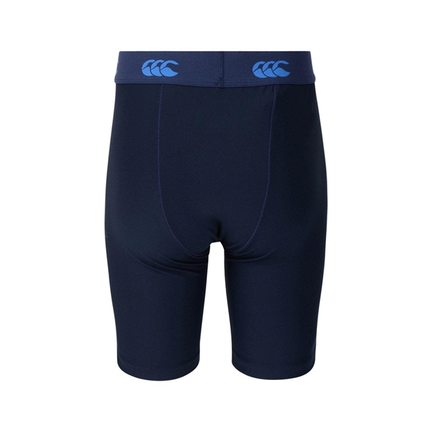 Canterbury Thermoreg Baselayer Cold Shorts Navy Kids - Back