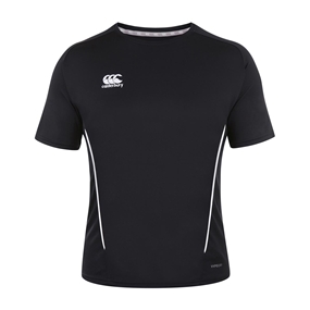 Canterbury Teamwear Team Dry Tee Black Kids - Front