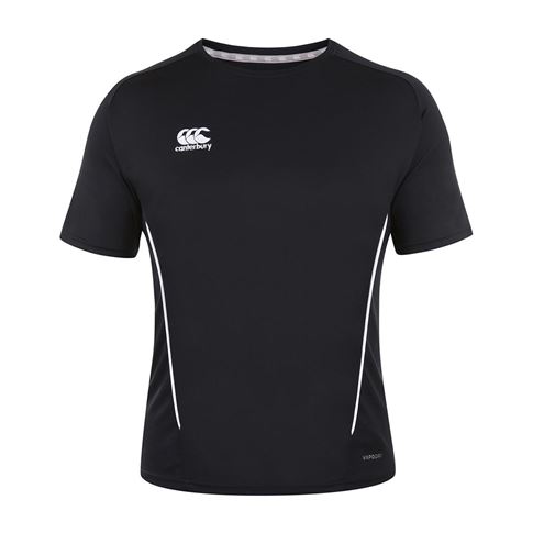 Canterbury Teamwear Team Dry Tee Black Kids - Front