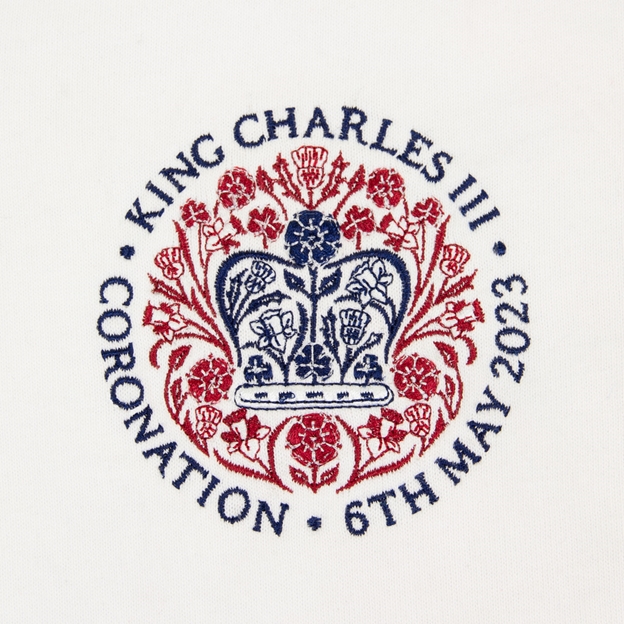 Special Edition Coronation Classic Rugby Shirt - White - Badge