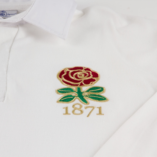 England 1871 Classic Rugby Shirt L/S - Badge