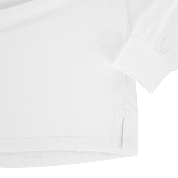 England Mens World Cup Classic Rugby Shirt - Long Sleeve White -
