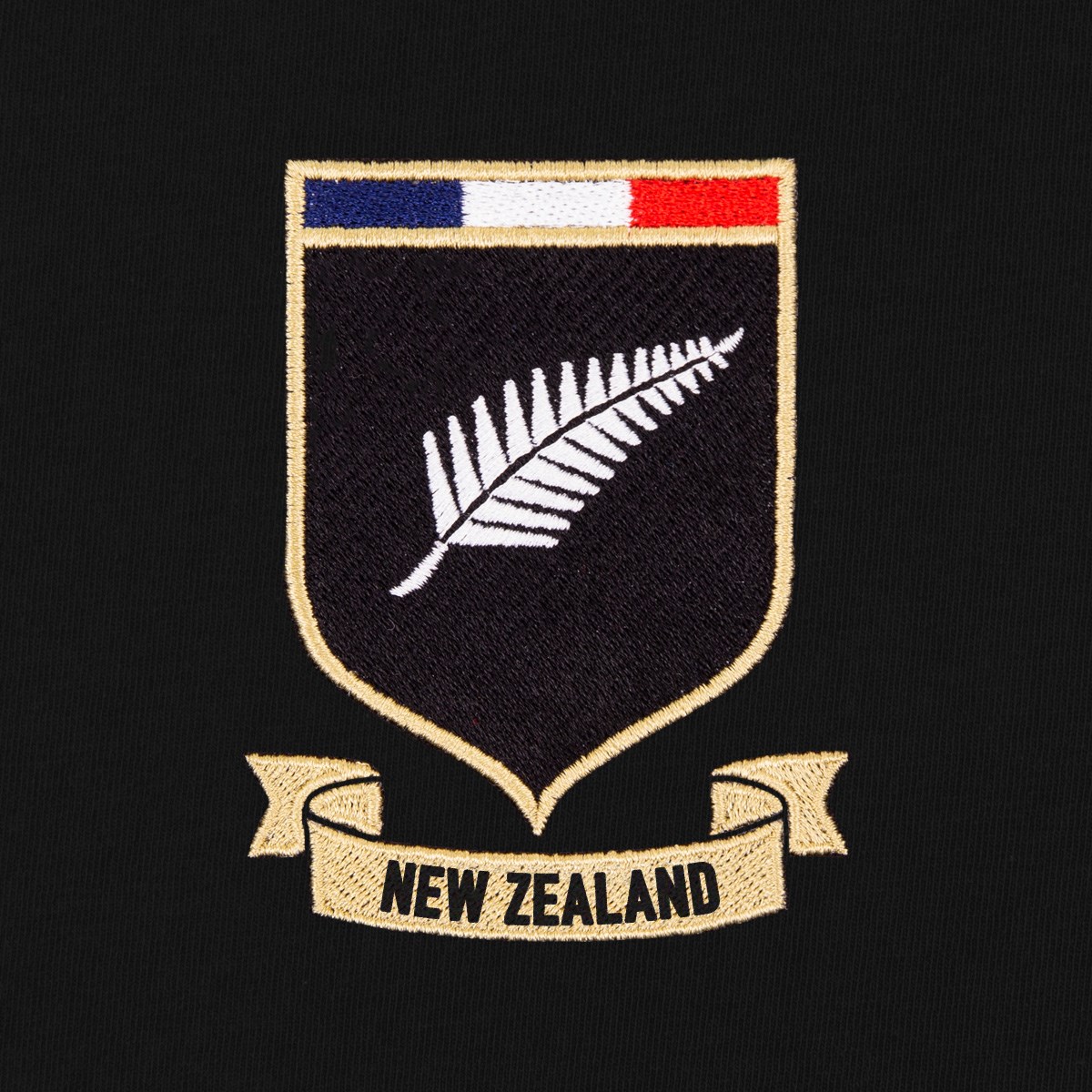 New Zealand Womens World Cup Classic Rugby Shirt - Black - Front