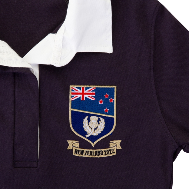 Womens World Cup 2022 - Scotland Womens Classic Rugby Shirt - Ba