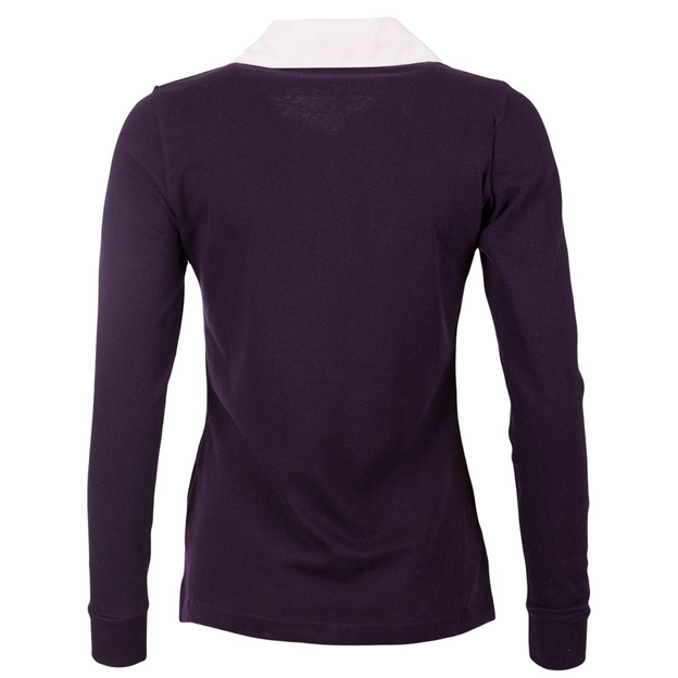 Scotland Ladies Classic Rugby Shirt L/S - Back
