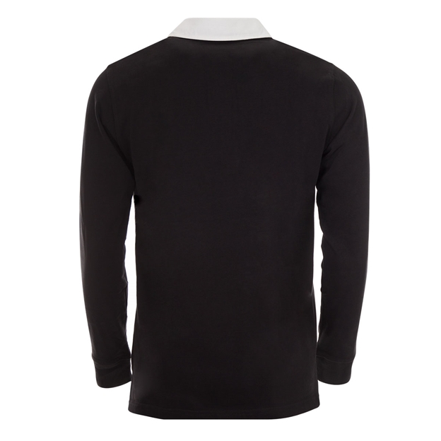 New Zealand Heavyweight Vintage Rugby Shirt L/S - Back