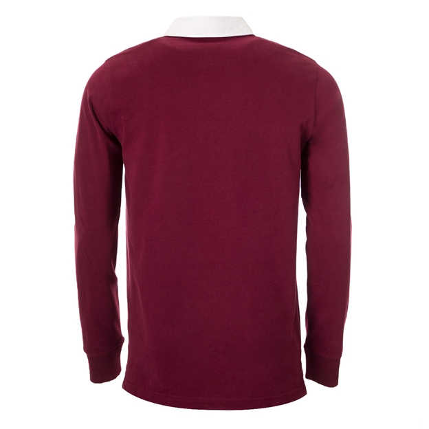 England Mens Summer Tour Heavyweight Rugby Shirt - Long Sleeve -