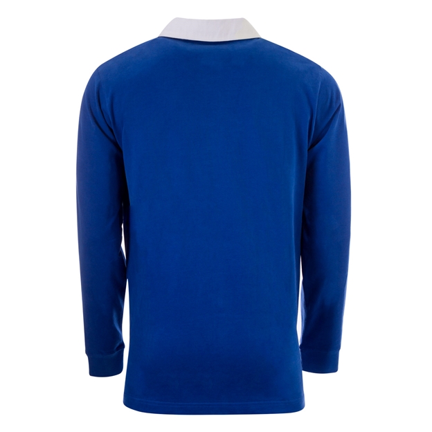 Romania Mens Rugby Origins 1964 Heavyweight Rugby Shirt - Royal 