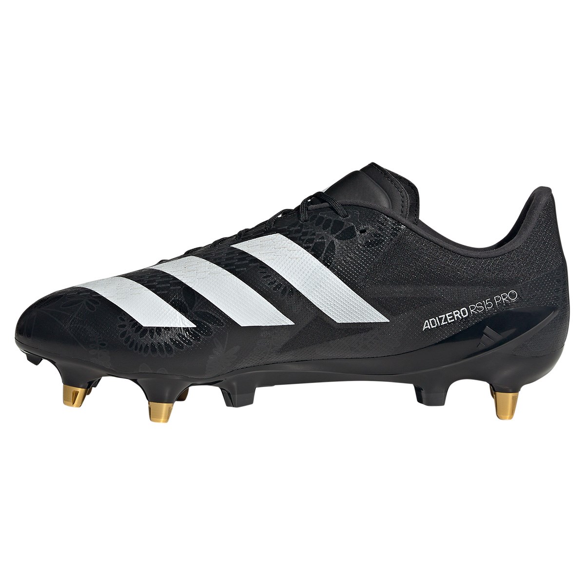 adidas Adults Adizero RS15 Pro Rugby Boots - Black - Outer Edge