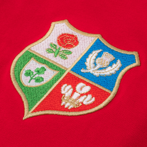 Lions 1888 College Hoodie Fire Red - Detail 1