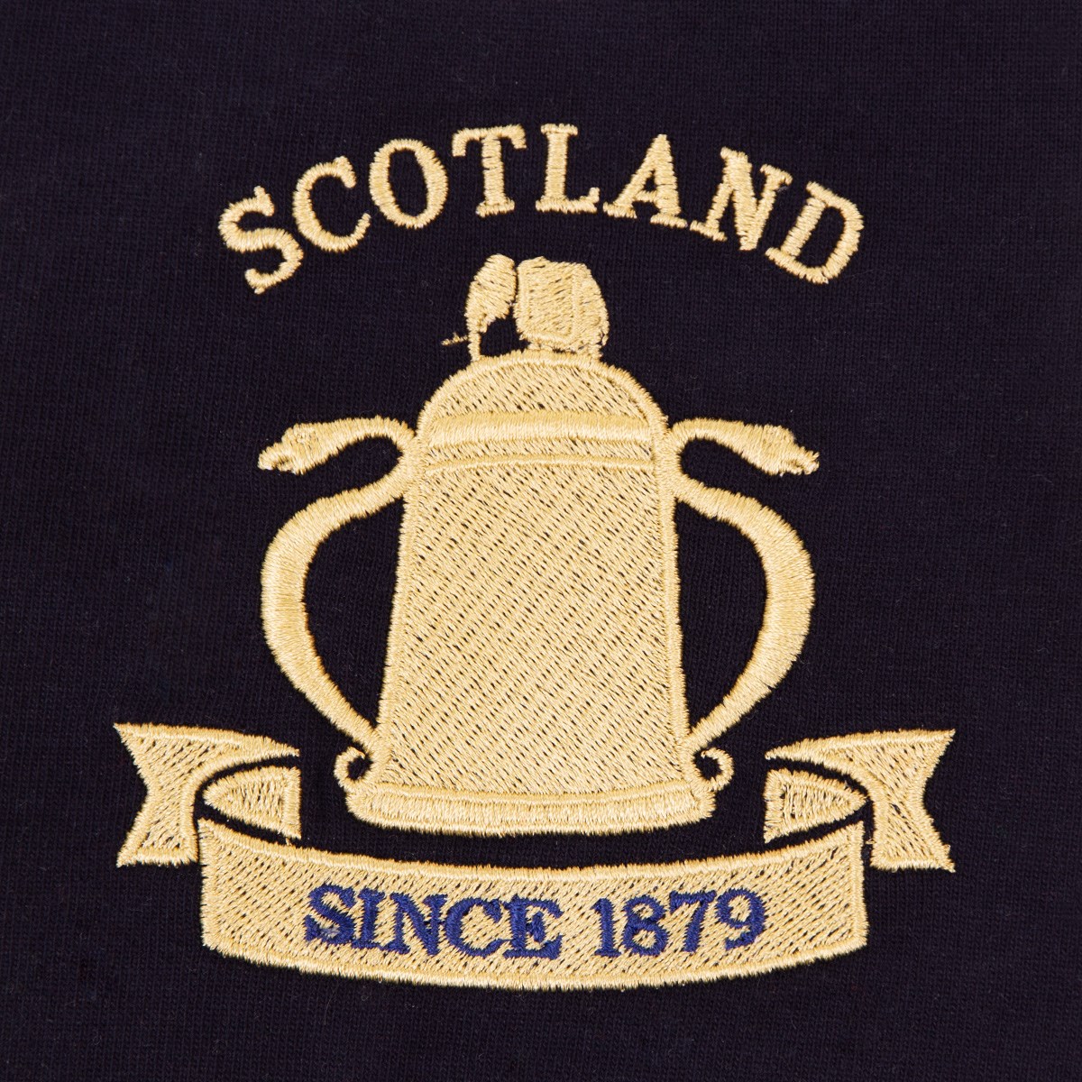 Scotland Kids Calcutta 1879 Classic Pullover Hoodie - Navy - Fro