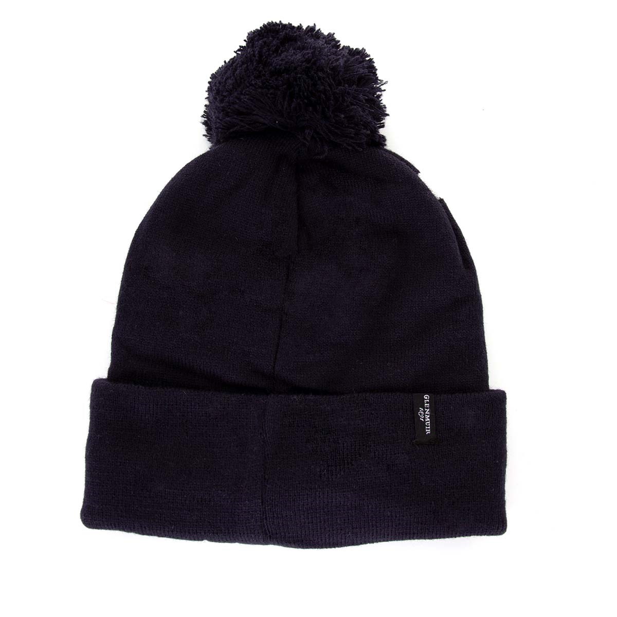 Glenmuir Adults Scotland Saltire Pom Pom Hat - Navy - Front