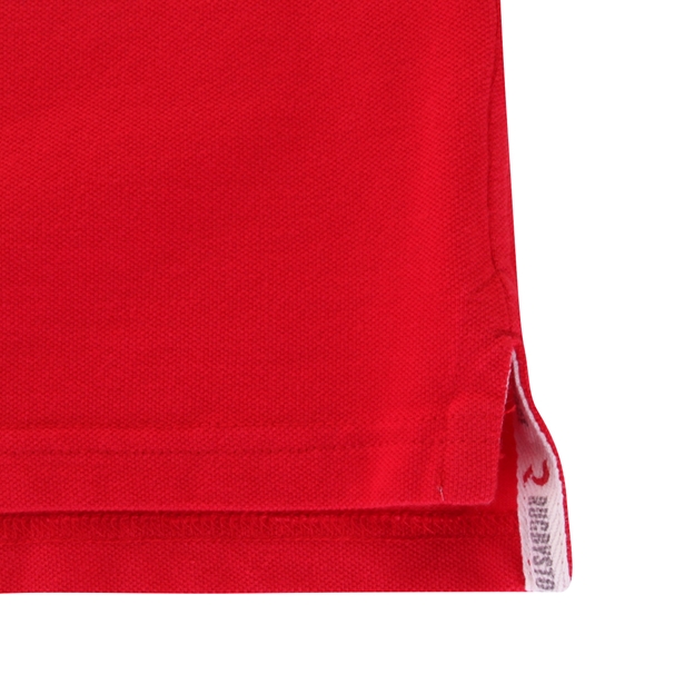 Portugal Mens Rugby Origins 1935 Polo Shirt - Red - Hem