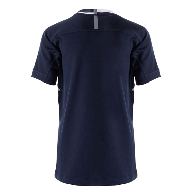 Canterbury Youths Teamwear Evader Hooped Rugby Match Shirt - Nav