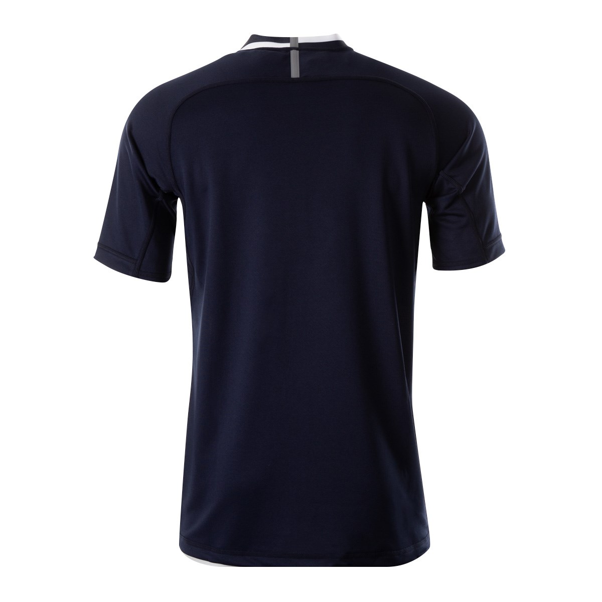 Canterbury Teamwear Hooped Evader Rugby Shirt Navy/White - Front