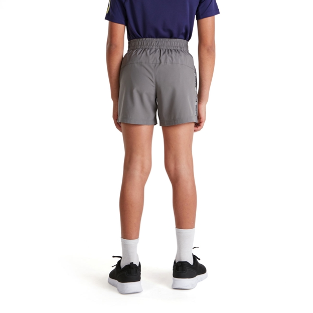Canterbury Kids Woven Gym Shorts - Smoked Pearl - Model 2