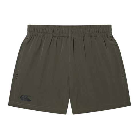 Canterbury Kids Woven Shorts - Forest Night - Front