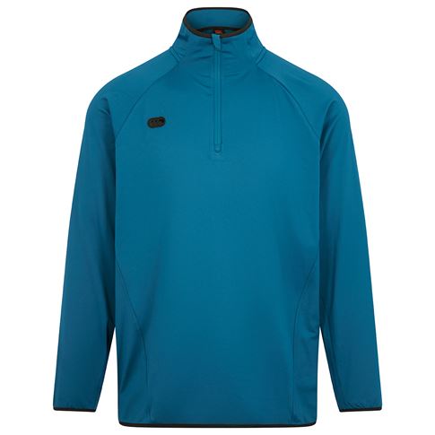 Canterbury Mens Elite First Layer Top - Blue Coral - Front