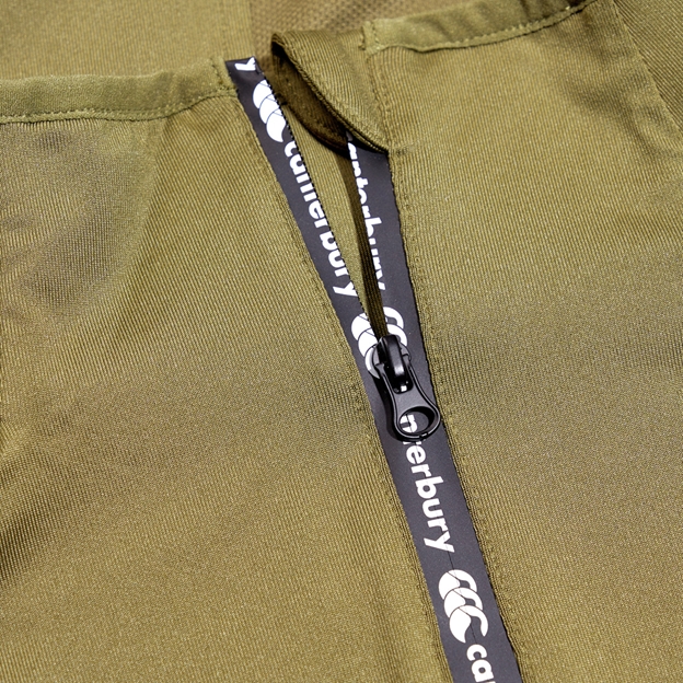 Canterbury Mens Elite First Layer Top - Capulet Olive - Zip