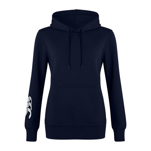 Canterbury Womens Club Hoodie Navy - Front