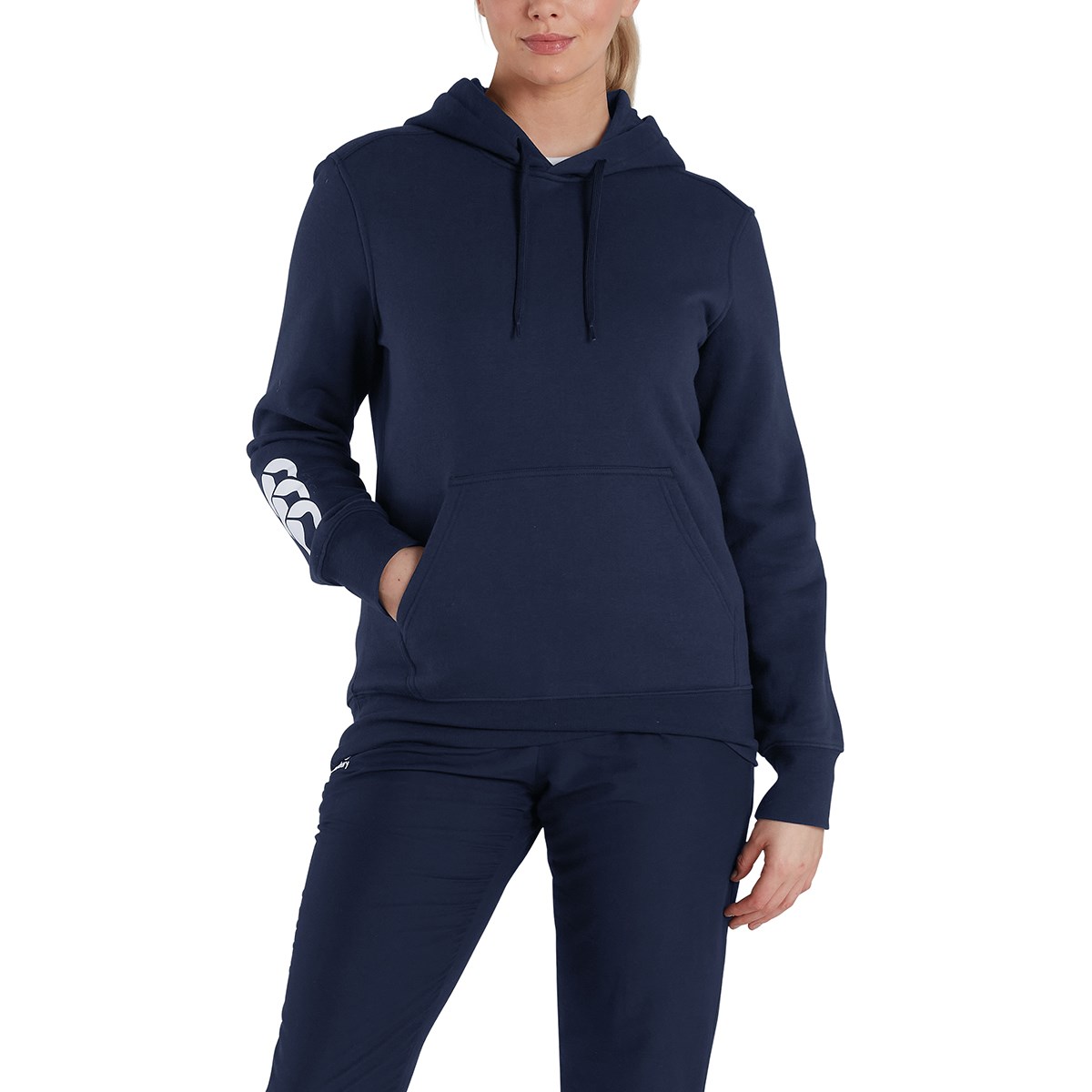 Canterbury Womens Club Hoodie Navy - Front