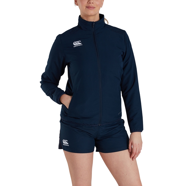 Canterbury Womens Club Track Jacket Navy - Model