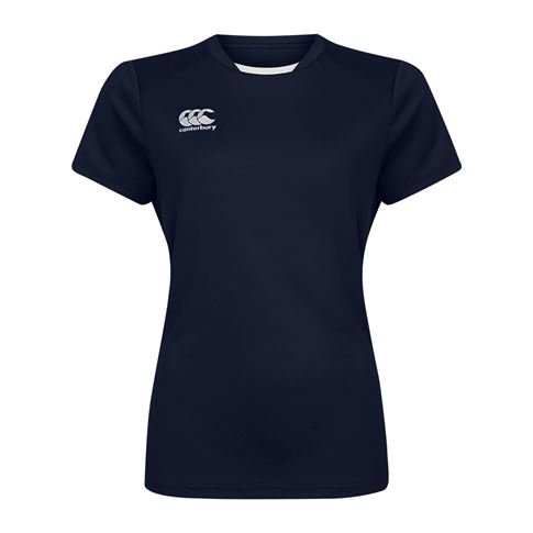 Canterbury Womens Club Training Tee Navy - Front