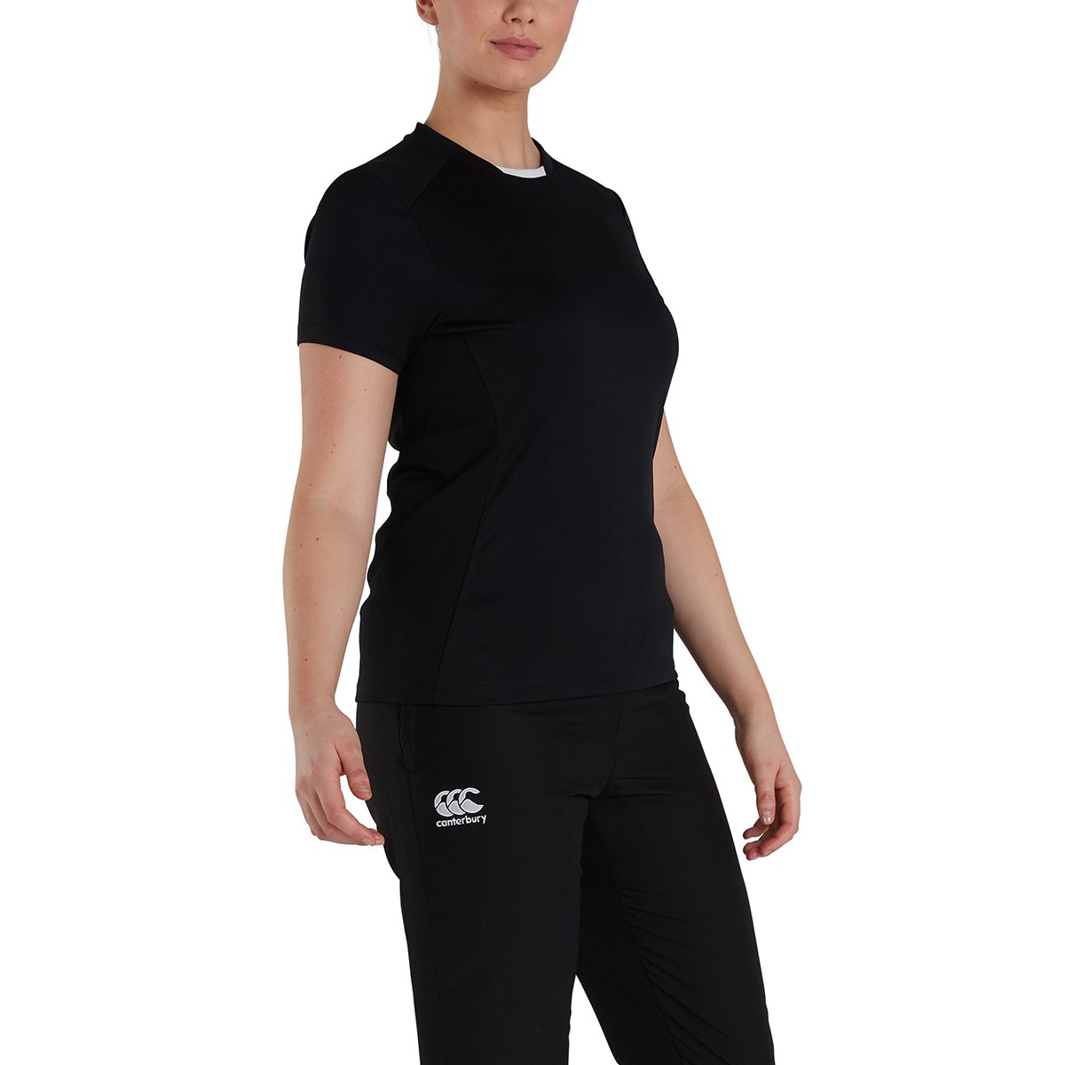 Canterbury Womens Club Training Tee Black - Front