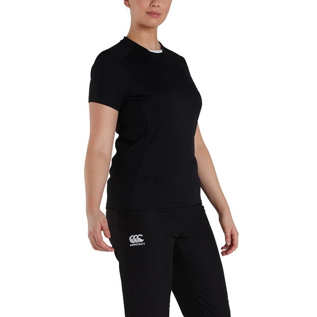 Canterbury Womens Club Training Tee Black - Model 1