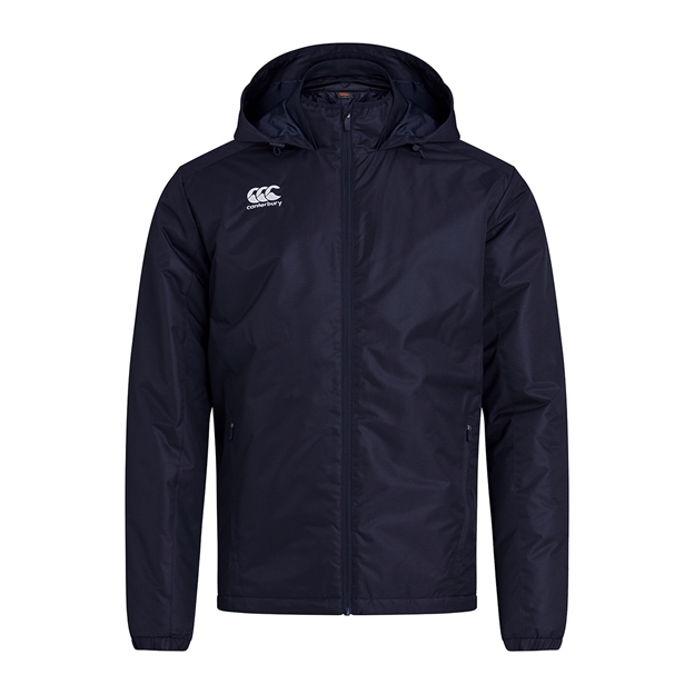Canterbury Club Vaposhield Stadium Jacket Navy - Front