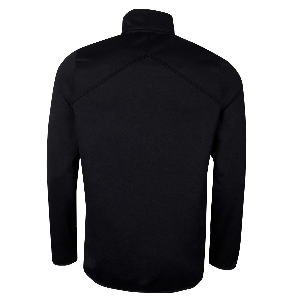 Canterbury Club 1/4 Zip Mid Layer Training Top Black - Front