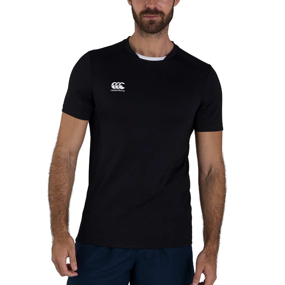 Canterbury Club Training Tee Black - Front