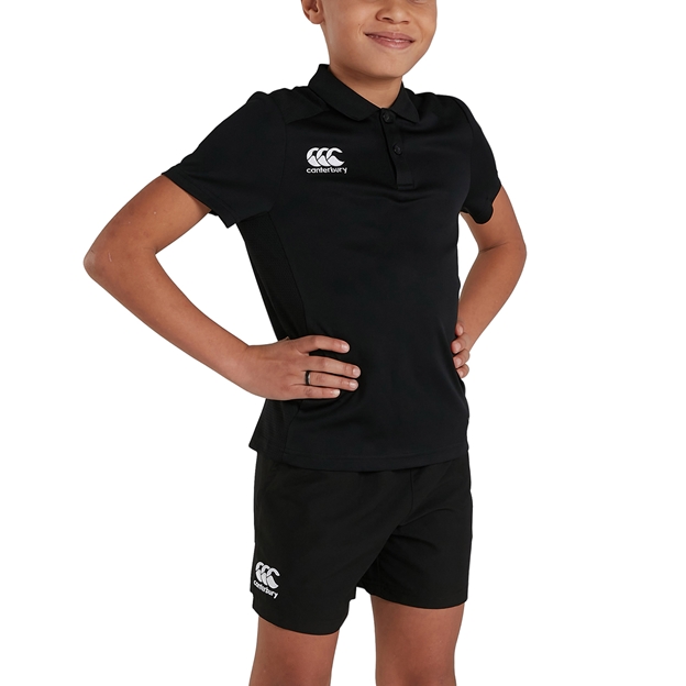 Canterbury Club Training Polo Black Youths - Model