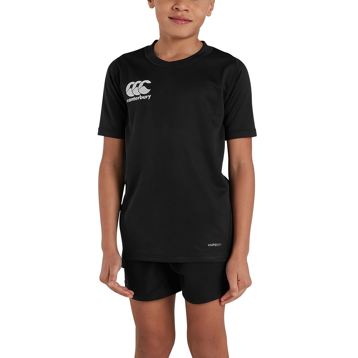 Canterbury Club Training Jersey Black Kids - Front