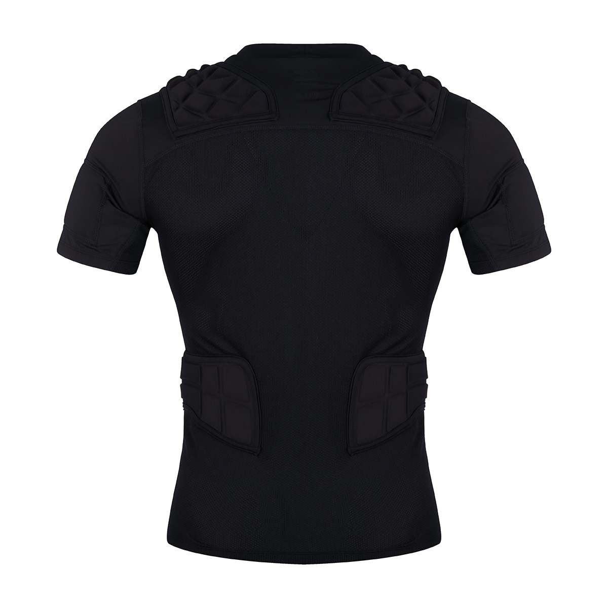 Canterbury Adults Elite Rugby Shoulder Pads - Black - Front