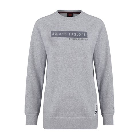 Canterbury Womens Crew Neck Sweatshirt - Classic Marl - Front