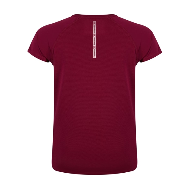Canterbury Womens Vapodri Superlight Tee - Purple Potion - Back
