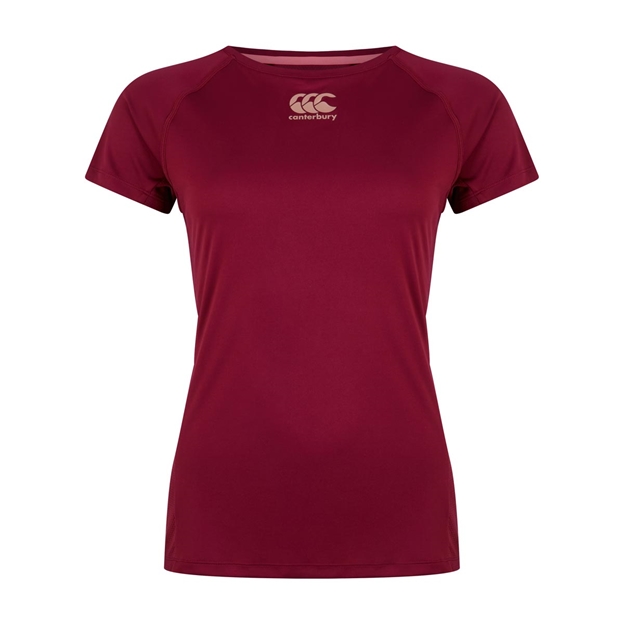 Canterbury Womens Vapodri Superlight Tee - Purple Potion - Front