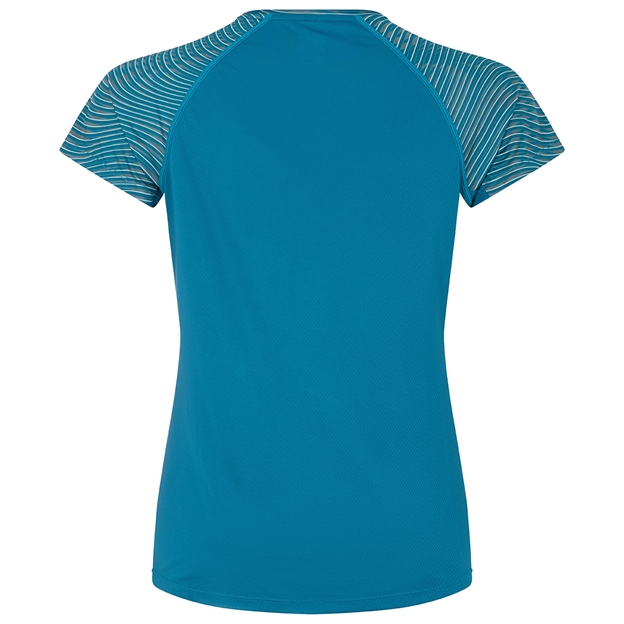 Canterbury Womens Superlight Graphic Training Tee - Blue Coral -