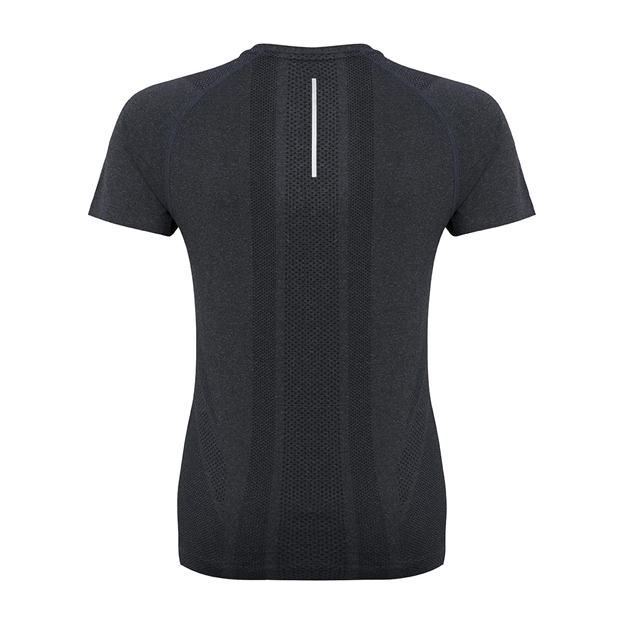 Canterbury Womens Seamless Tee - Blackened Marl - Back