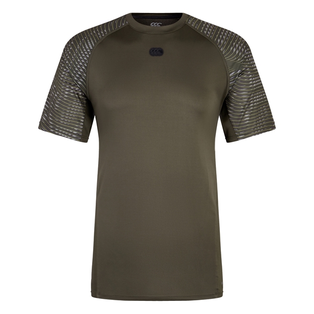 Canterbury Mens Vapodri Superlight Graphic T-Shirt - Forest - Fr