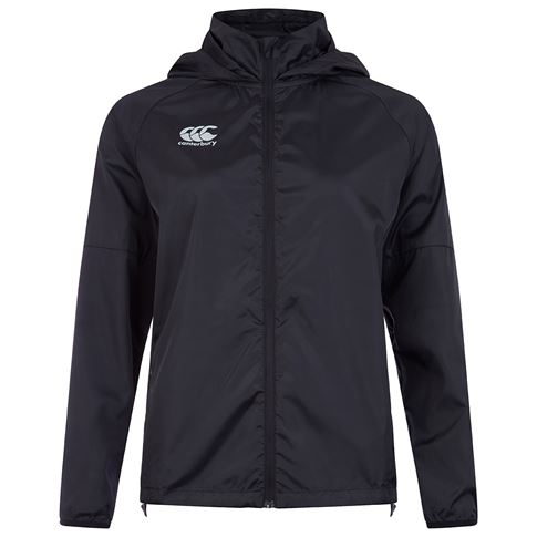 Canterbury Womens Lightweight Training Jacket - Black - Front