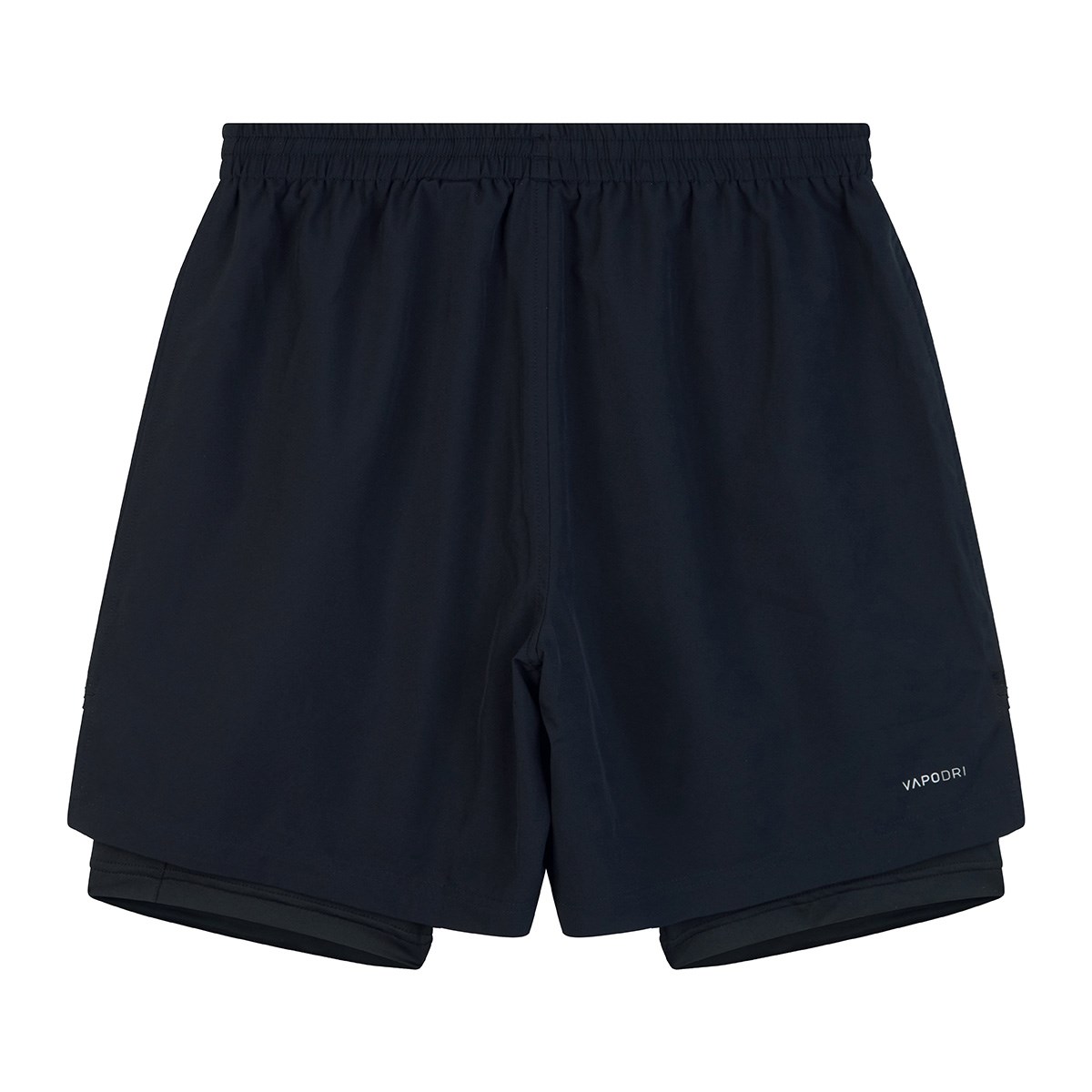 Canterbury Mens 2 in 1 Gym Shorts - Black - Front