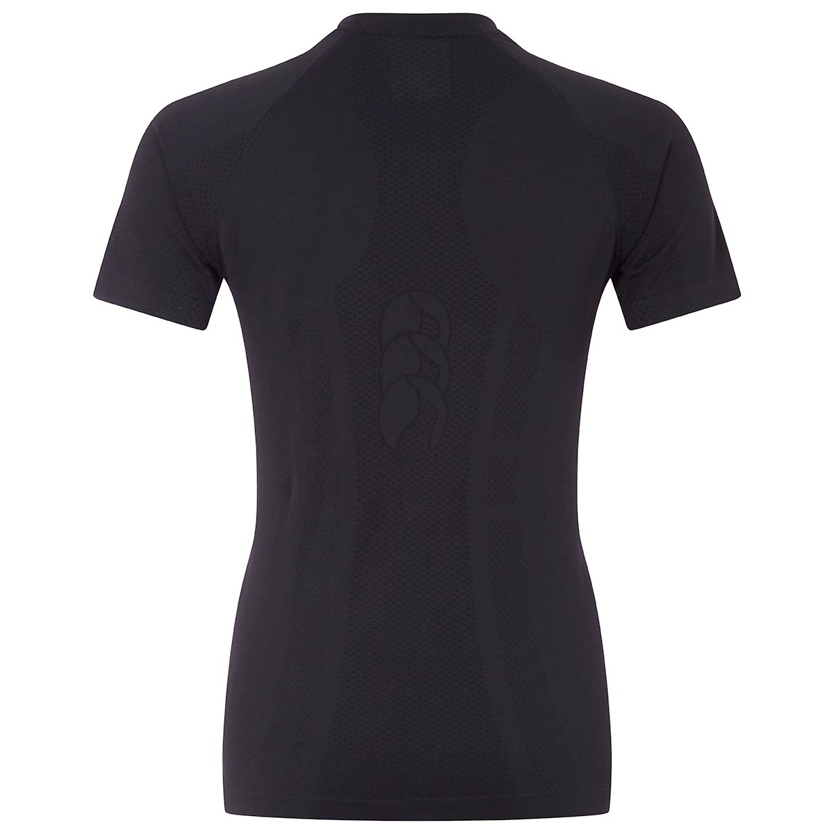 Canterbury Womens Seamless Training Tee - Black - Front