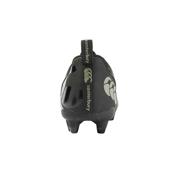 Canterbury Adults Speed Team FG Rugby Boots - Black - Heel