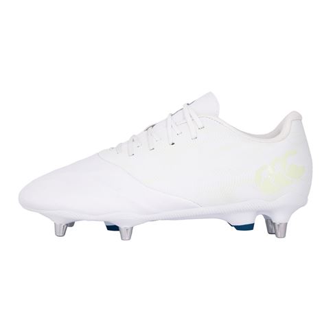Canterbury Adults Phoenix Genesis Team Rugby Boots - White - Out