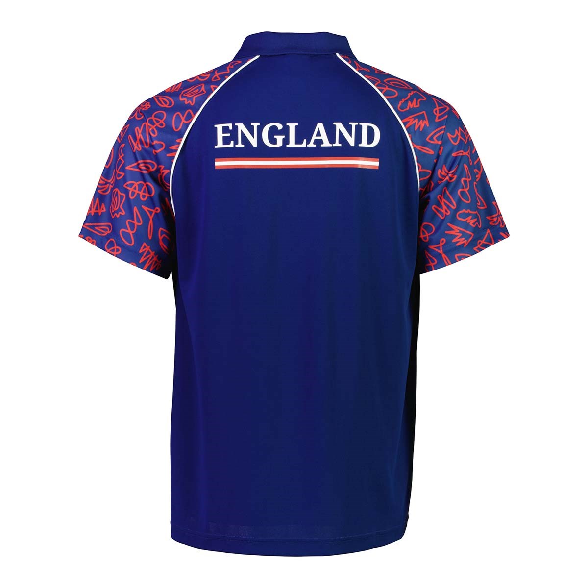 Mens England Rugby World Cup 2023 Polo - Navy - Front