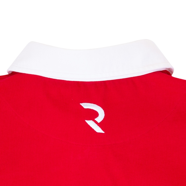 Portugal Mens Rugby Origins 1935 Rugby Shirt - Long Sleeve Red -